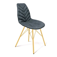 Кухонный стул Sheffilton SHT-ST29-С4/S37 графит/золото 9250849002
