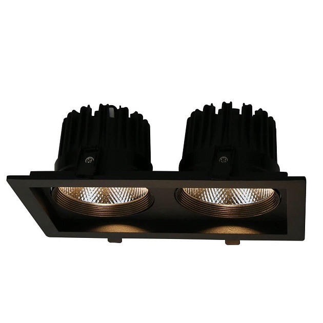 Встраиваемый светодиодный светильник Arte Lamp Privato A7018PL-2BK изображение 4 Встраиваемый светодиодный светильник Arte Lamp Privato A7018PL-2BK Фото № 4