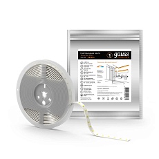 Светодиодная влагозащищенная лента Gauss 4,8W/m 60LED/m 2835SMD теплый белый 5M 356000105 1
