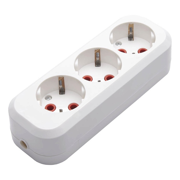 Колодка Feron Stekker 3гн с/з PST1631020 39011 Фото № 1