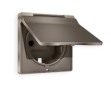 Лицевая панель розетки AMBRELLA VOLT AP6380