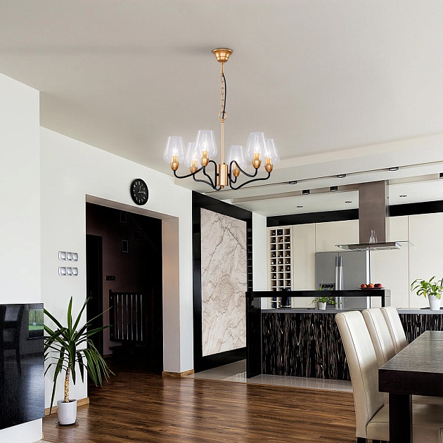 Подвесная люстра Rivoli Fresco 5045-206 Б0044368 Фото № 4