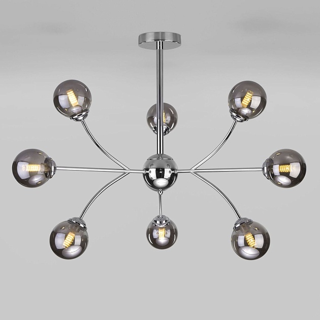 Подвесная люстра Eurosvet Astro 30179 хром Фото № 1