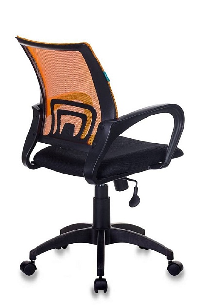 Офисное кресло Бюрократ CH-695N/OR/TW-11 спинка сетка оранжевый TW-38-3 сиденье черный TW-11 фото 3