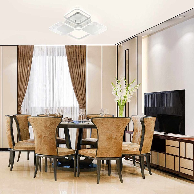 Потолочный светодиодный светильник Escada Samia 10234/4LED изображение 4 Потолочный светодиодный светильник Escada Samia 10234/4LED Фото № 4