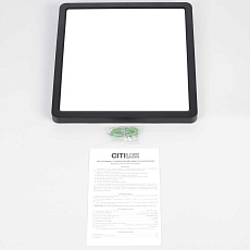 Накладной светодиодный светильник Citilux Бейсик Черный CL738K241V 3