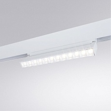Трековый светодиодный светильник Arte Lamp Linea A4678PL-1WH 1