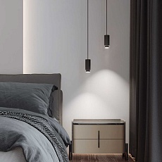 Подвесной светильник Elektrostandard Nubis 50122/1 GU10 черный a064790 2