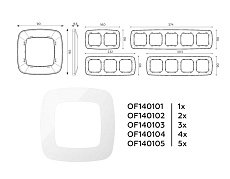 Рамка AMBRELLA VOLT OF140101 3