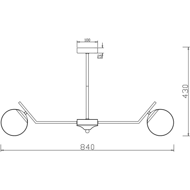 Потолочная люстра Freya Moonrock FR5173PL-08BS Фото № 2