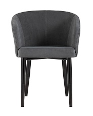 Кресло Stool Group Ральф велюр тёмно-серый AV 302-N26-08 1