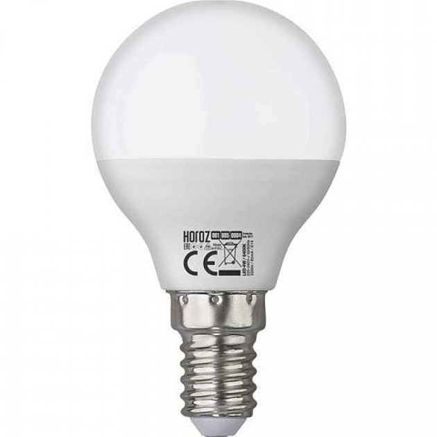 Лампа светодиодная E14 4W 3000K матовая 001-005-0004 HRZ00000032 фото 