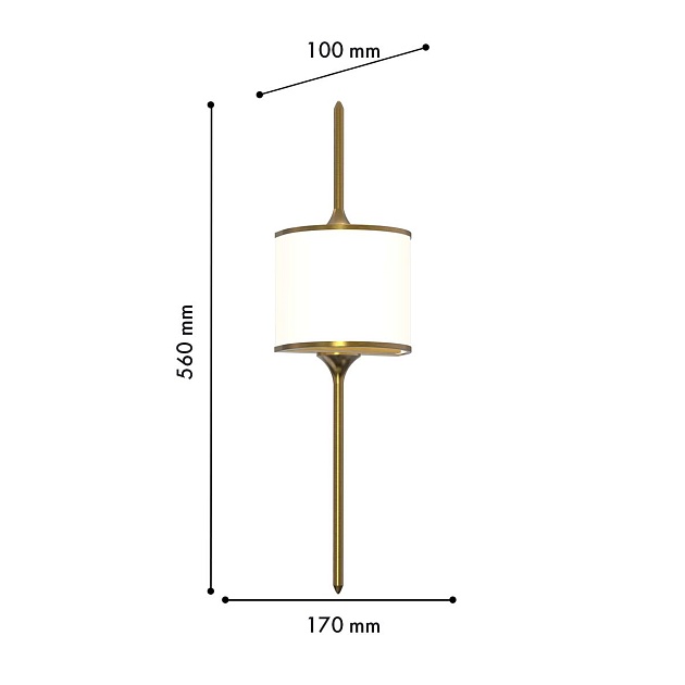 Настенный светильник Favourite Kreisel 4568-2W Фото № 2
