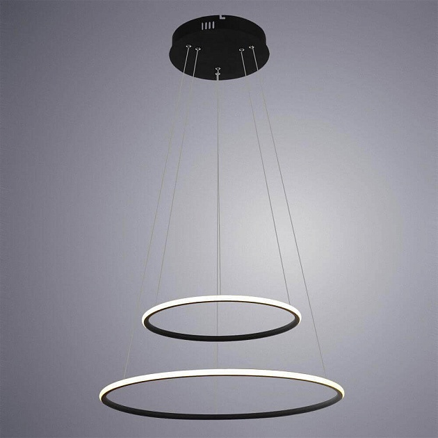 Подвесной светодиодный светильник Arte Lamp A2500SP-2BK Фото № 2