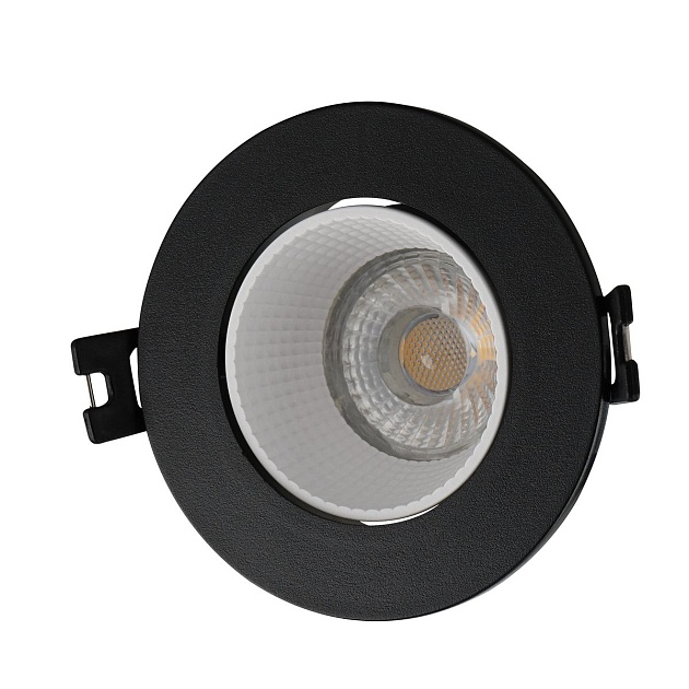 Встраиваемый светильник Denkirs Rodvig DK3061-BK+WH Фото № 1