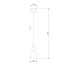 Подвесной светильник TK Lighting 1903 Retro 1