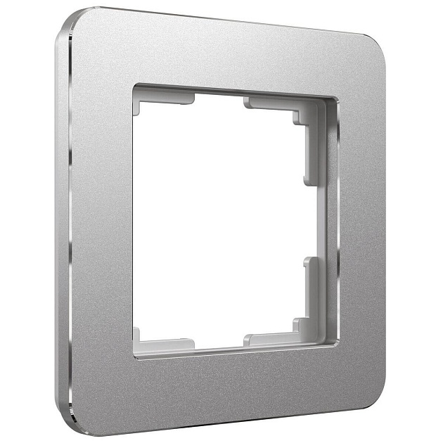 Рамка Werkel Platinum на 1 пост алюминий W0012606 4690389184413 фото 