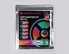 Светодиодная лента Ambrella Light 10W/m 60LED/m 5050SMD RGBW+холодный белый 5M GS4403 3