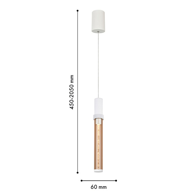 Подвесной светодиодный светильник Favourite Gordon 4717-1P Фото № 2