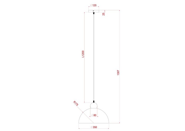 Подвесной светильник Arte Lamp Recinto A7053SP-1BK Фото № 2