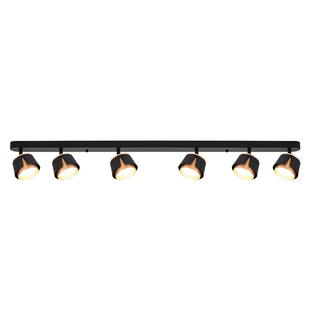 Спот Arte Lamp Amaks A8028PL-6BK Фото № 1