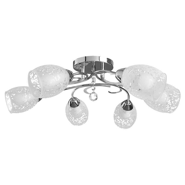 Потолочная люстра Arte Lamp Stefania A6055PL-6CC изображение 1 Потолочная люстра Arte Lamp Stefania A6055PL-6CC Фото № 1