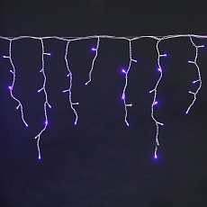 Cветодиодная гирлянда Sneha бахрома 230V синий/белый мерцающий A-056R BL/WT FLASH