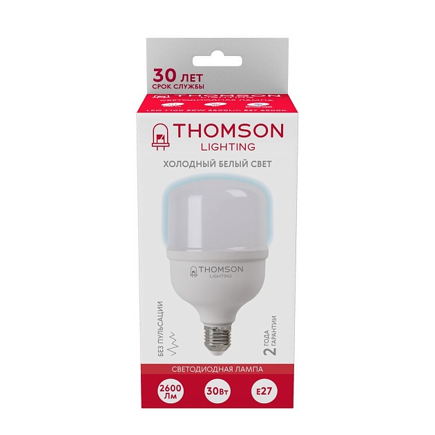 Лампа светодиодная Thomson E27 30W 6500K TH-B2364 фото 3