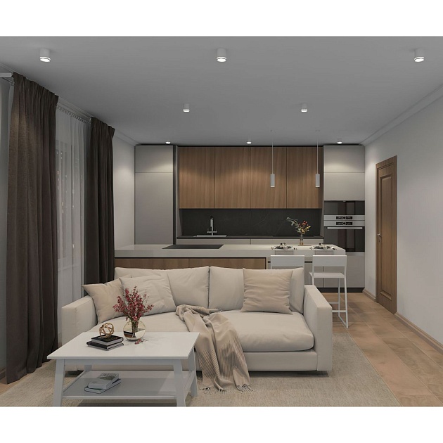 Накладной светодиодный светильник Denkirs Ribe DK4013-WH Фото № 6