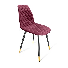 Кухонный стул Sheffilton SHT-ST29-С12/S95-1 ежевичное вино/черный муар/золото 3108988302