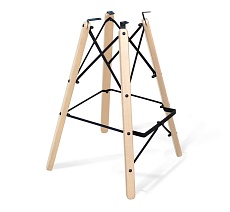 Барный стул Sheffilton SHT-ST39/S80 латте/прозрачный лак/черный 9117113601 1