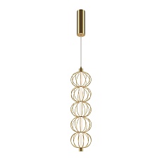 Подвесной светодиодный светильник Maytoni Golden Cage MOD216PL-L10G3K