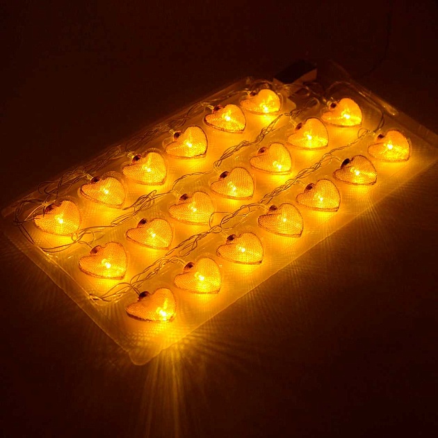 Гирлянда светодиодная Apeyron сердце 15-62 изображение 1 Гирлянда светодиодная Apeyron сердце 15-62 Фото № 1