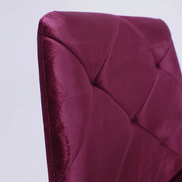 Кухонный стул AksHome Gill ежевичный велюр/черный 94147 изображение 5 Кухонный стул AksHome Gill ежевичный велюр/черный 94147 Фото № 5