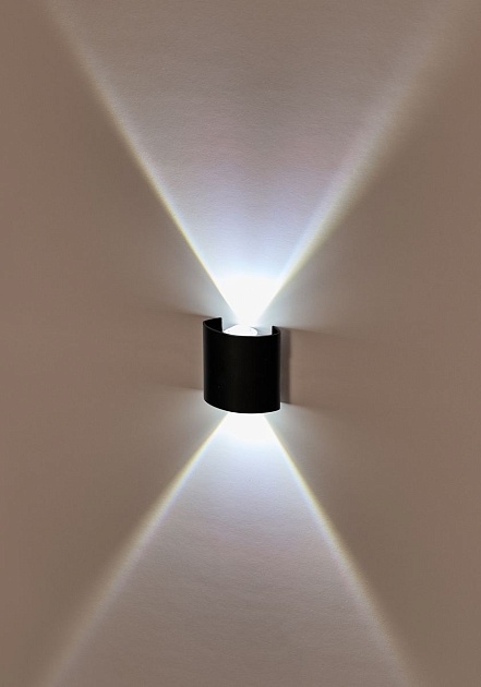 Настенный светодиодный светильник IMEX Cross IL.0014.0001-2 BK фото 2