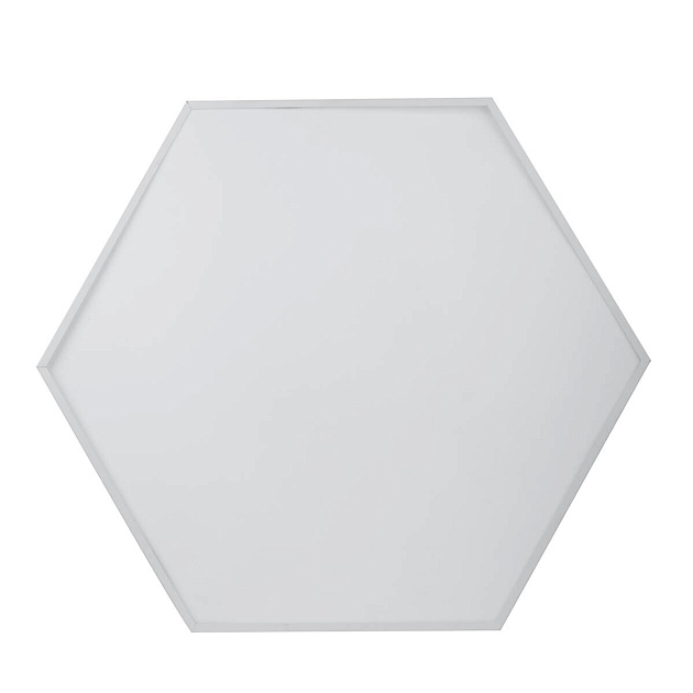 Подвесной светодиодный cветильник Geometria ЭРА Hexagon SPO-122-W-40K-066 66Вт 4000К белый Б0050552 фото 5