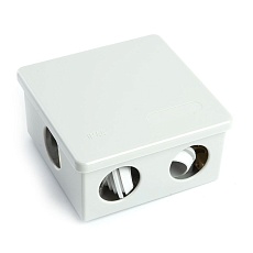 Коробка разветвительная уравнивания потенциалов (КУП) Stekker EBX20-36-44, 85*85*40мм, 6 вводов, IP44, светло-серая (GE41360) 39996 4