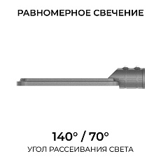 Уличный консольный светодиодный светильник OGM O29-01 5