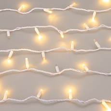 Уличная светодиодная гирлянда Ardecoled нить 230V теплый белый ARD-String-Classic-1000-White-100Led-Pulse Warm 031645 2