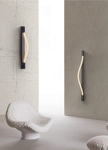 Настенный светильник Lightera Tura LE103W-80B изображение 8 Настенный светильник Lightera Tura LE103W-80B Фото № 8