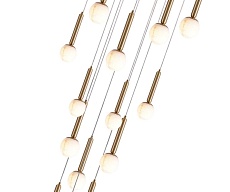 Подвесная светодиодная люстра Kink Light Монс 07530-15A,36 1