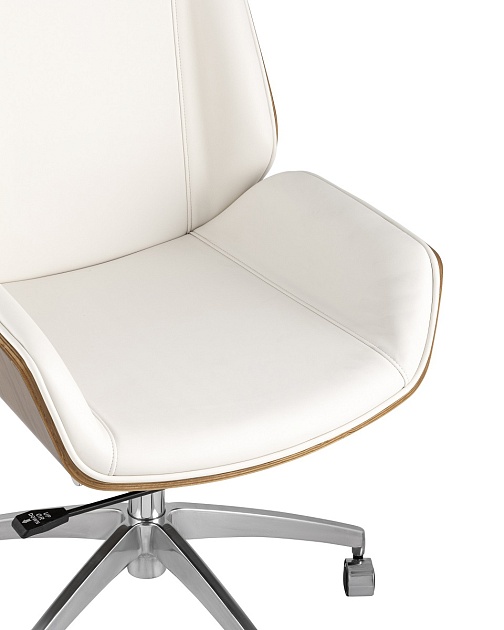 Кресло руководителя TopChairs Crown бежевое B1707 P 270-02 Фото № 7
