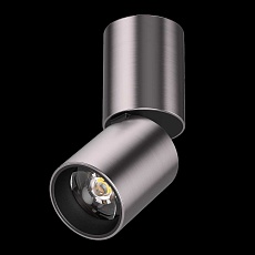 Светильник светодиодный настенно-потолочный 5W 250Lm 38G 3000/4000/6000K, никель Volta CCT Lightstar 227008 1