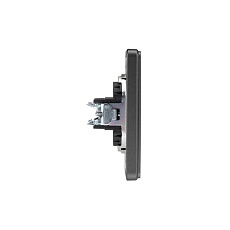 Заглушка ROUND декоративная с суппортом титан KRANZ KR-78-0735-2 4