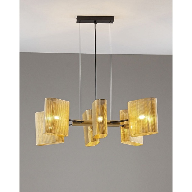 Подвесная люстра Moderli Metalicana V11814-6P изображение 7 Подвесная люстра Moderli Metalicana V11814-6P Фото № 7