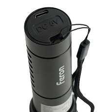 Фонарь ручной Feron TH2411 с аккумулятором TYPE-C ZOOM 51619 1