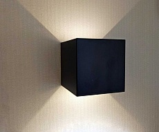 Уличный настенный светодиодный светильник Kink Light Куб 08585,19(3000K) 1