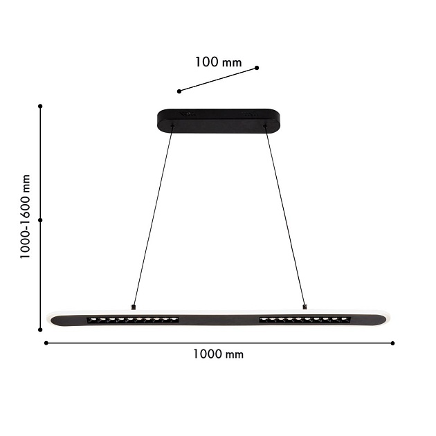 Подвесной светодиодный светильник F-Promo Strimler 4473-2P изображение 3 Подвесной светодиодный светильник F-Promo Strimler 4473-2P Фото № 3