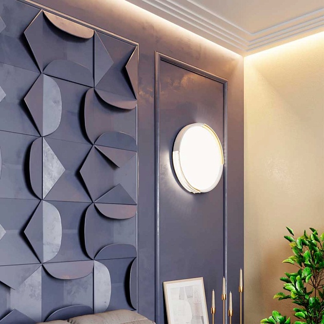 Настенно-потолочный светодиодный светильник Sonex Velio 7612/DL изображение 7 Настенно-потолочный светодиодный светильник Sonex Velio 7612/DL Фото № 7