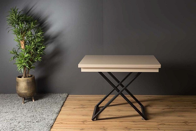 Стол-трансформер Levmar Cross G41/S53 Капучино/черный 2398132101 изображение 4 Стол-трансформер Levmar Cross G41/S53 Капучино/черный 2398132101 Фото № 4